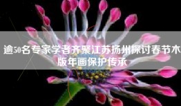 逾50名专家学者齐聚江苏扬州探讨春节木版年画保护传承