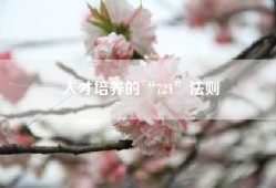 人才培养的“721”法则