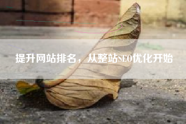 提升网站排名，从整站SEO优化开始